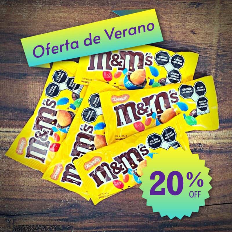 M&M Cacahuete - Oferta verano