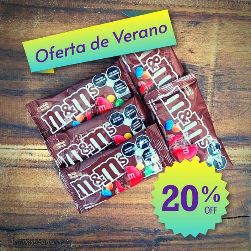 M&M Chocolate - Oferta verano