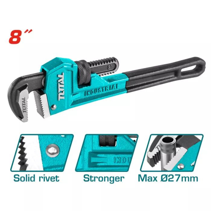 Llave de tubo 8"
