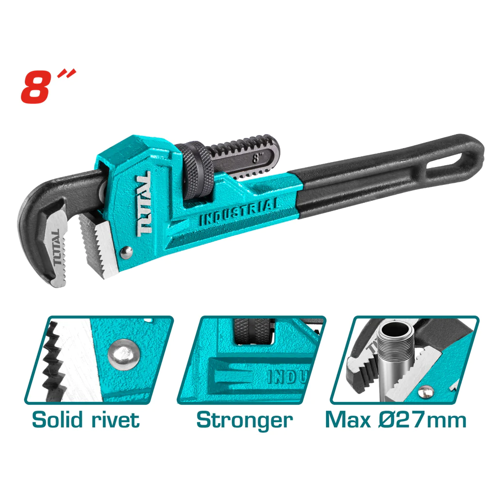 Llave de tubo 8"