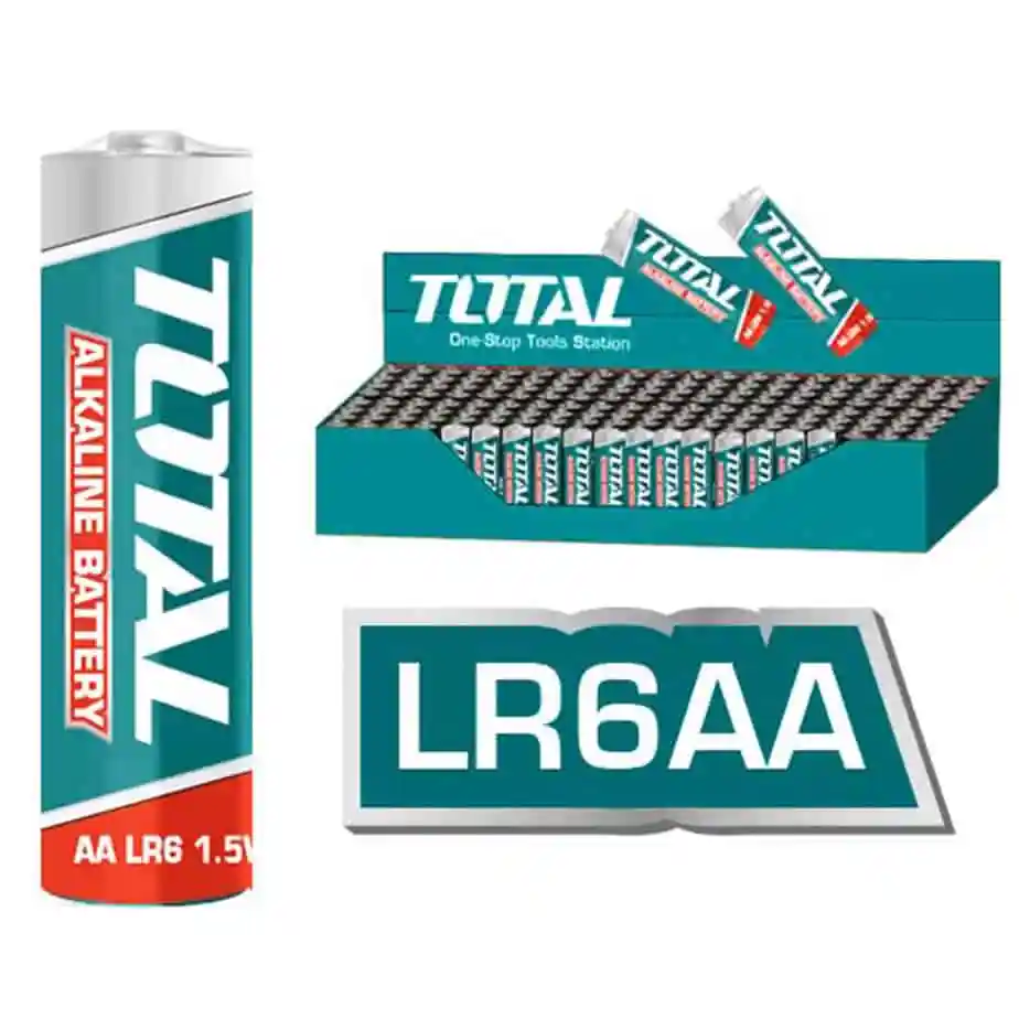 Pila Alcalina AA Total