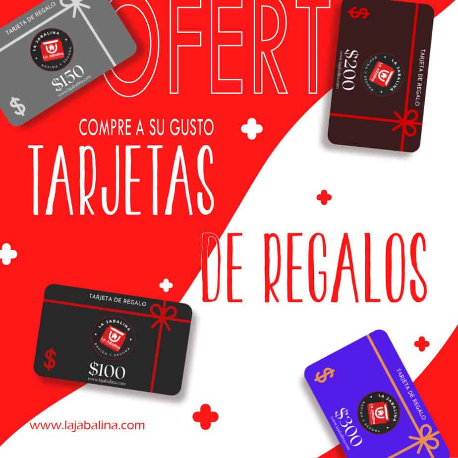 tarjetas de regalo