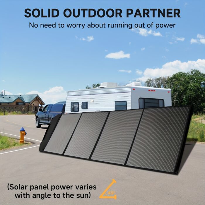 Panel Solar Plegable LVYUAN 200W/400W – Monocristalino, Ultraligero y Portátil para Emergencias y Energía en Cuba - Imagen 9